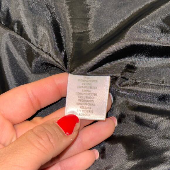 DB Established 1962 Women's Black Quilted Patten Zip Up Vest Size Medium - Picture 8 of 8